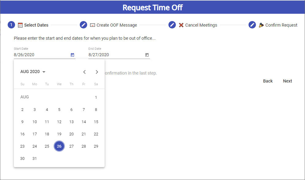 request time off bot