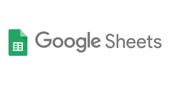 Logo Google Sheets en couleur