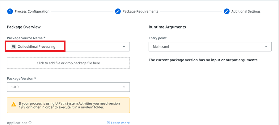 configure-package-name