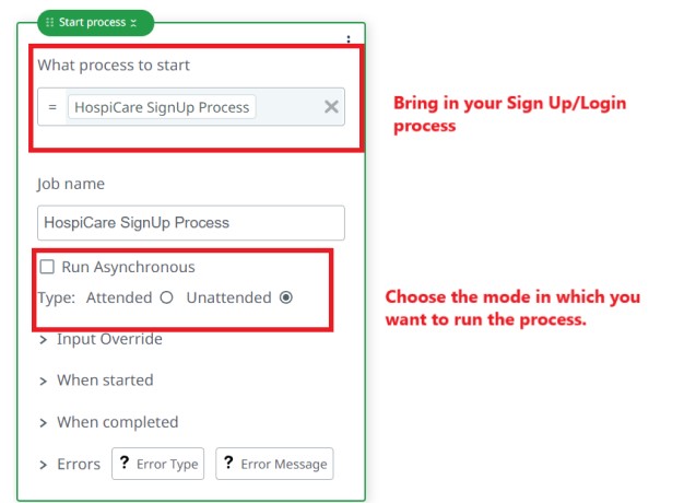 trigger a UiPath process