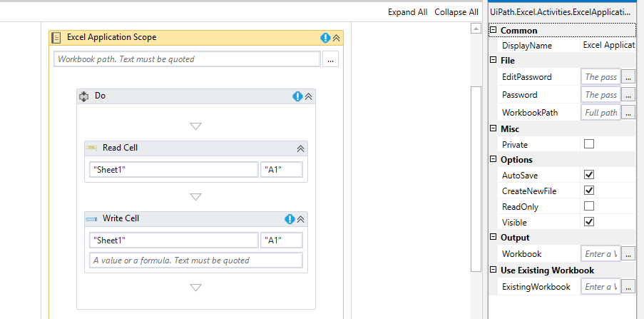 excel application scope