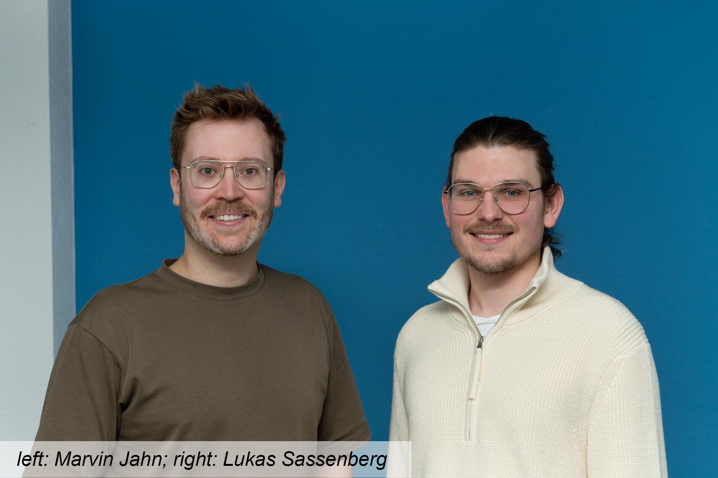 Marvin Jahn and Lukas Sassenberg