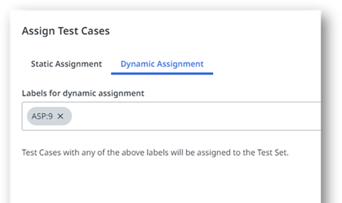 Assign testcases