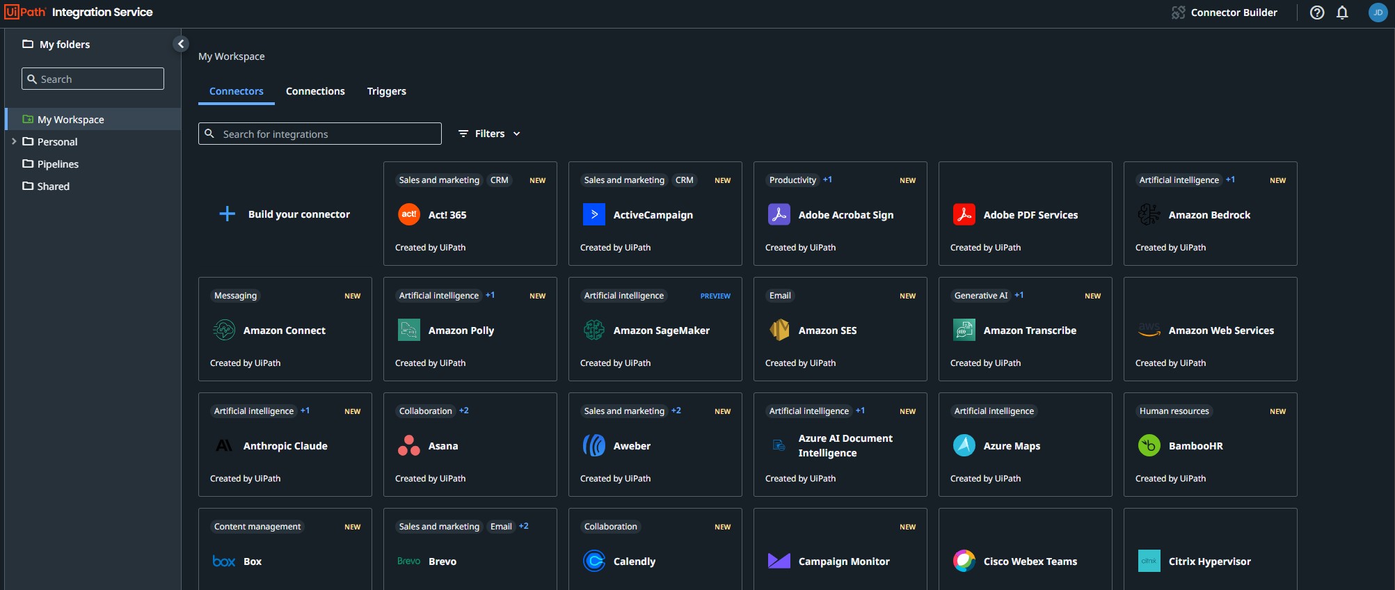 connector-builder-catalog