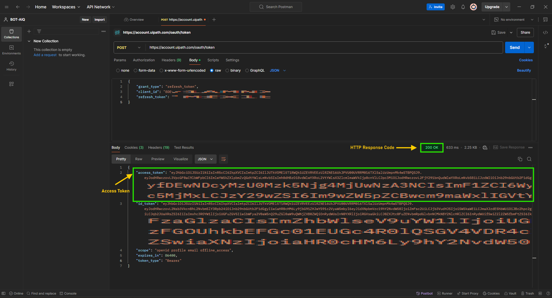 Image 4 “Assess Token Details”