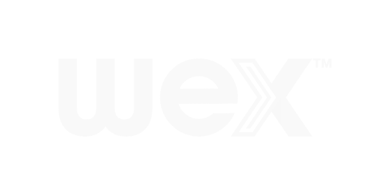 Wex white logo