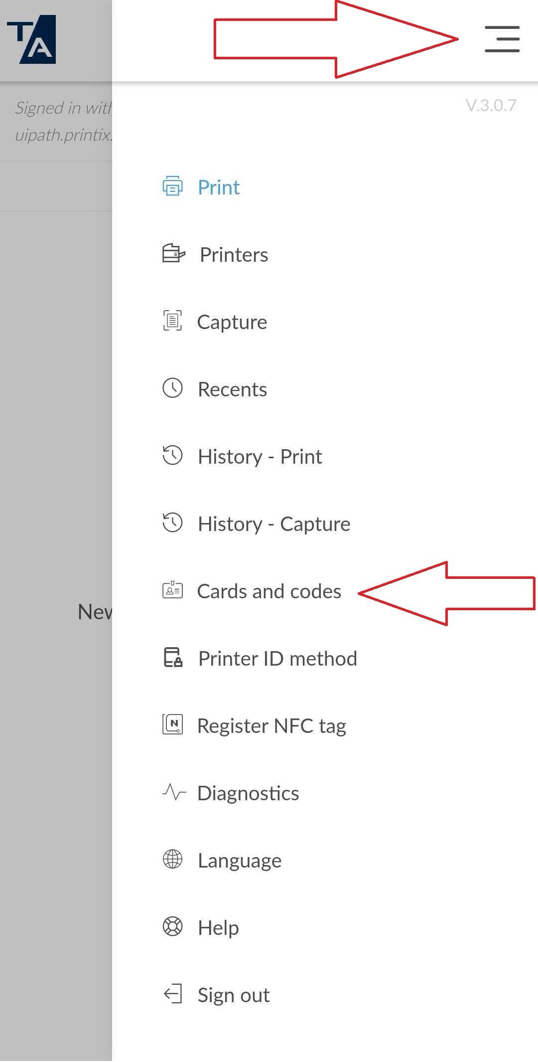 For this you need your user ID code.