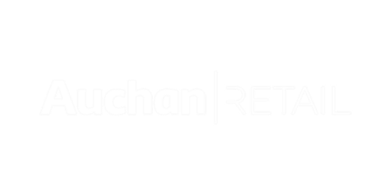 Auchan Retail Logo White