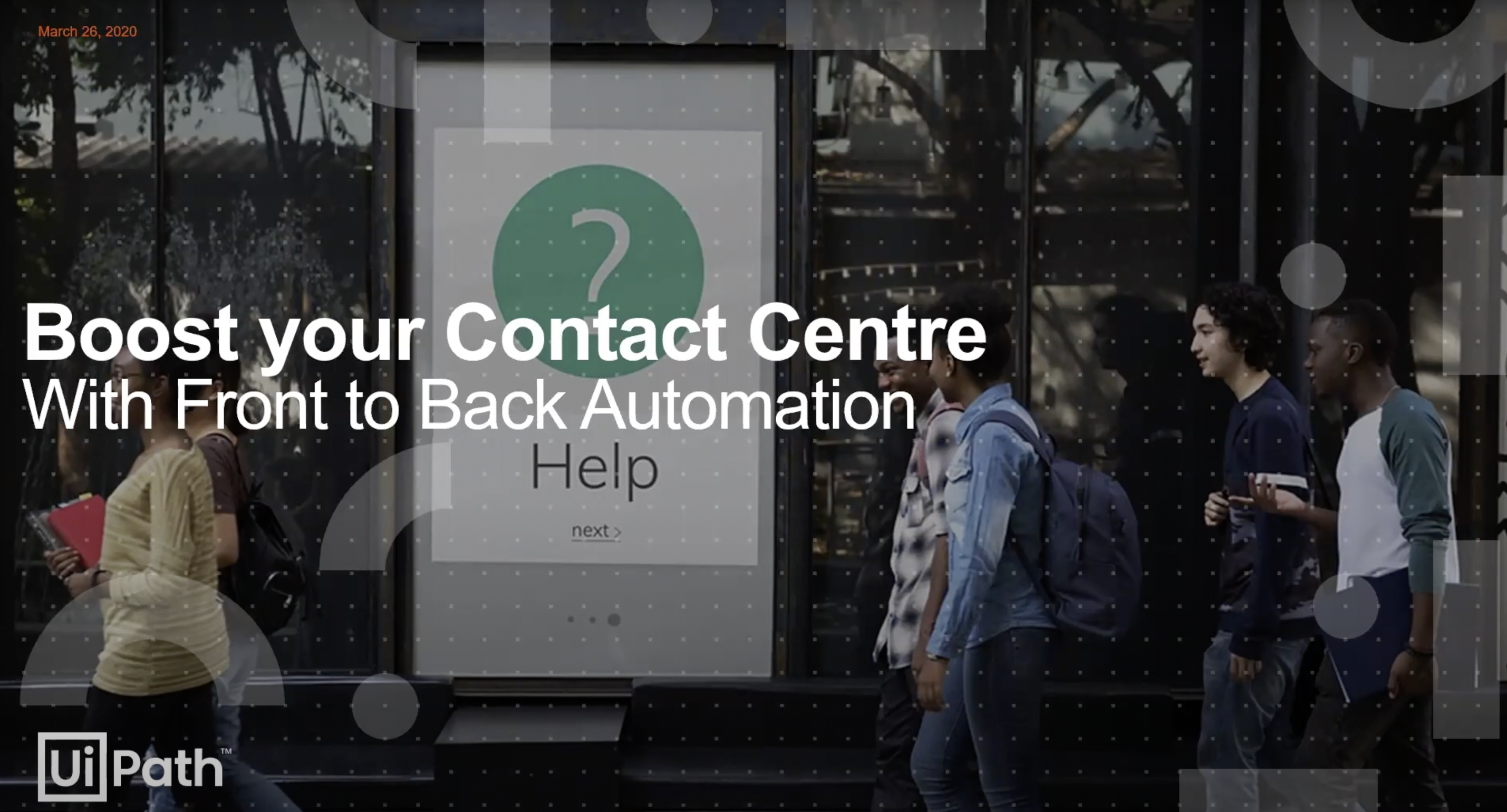 boost your contact center with front to back automation