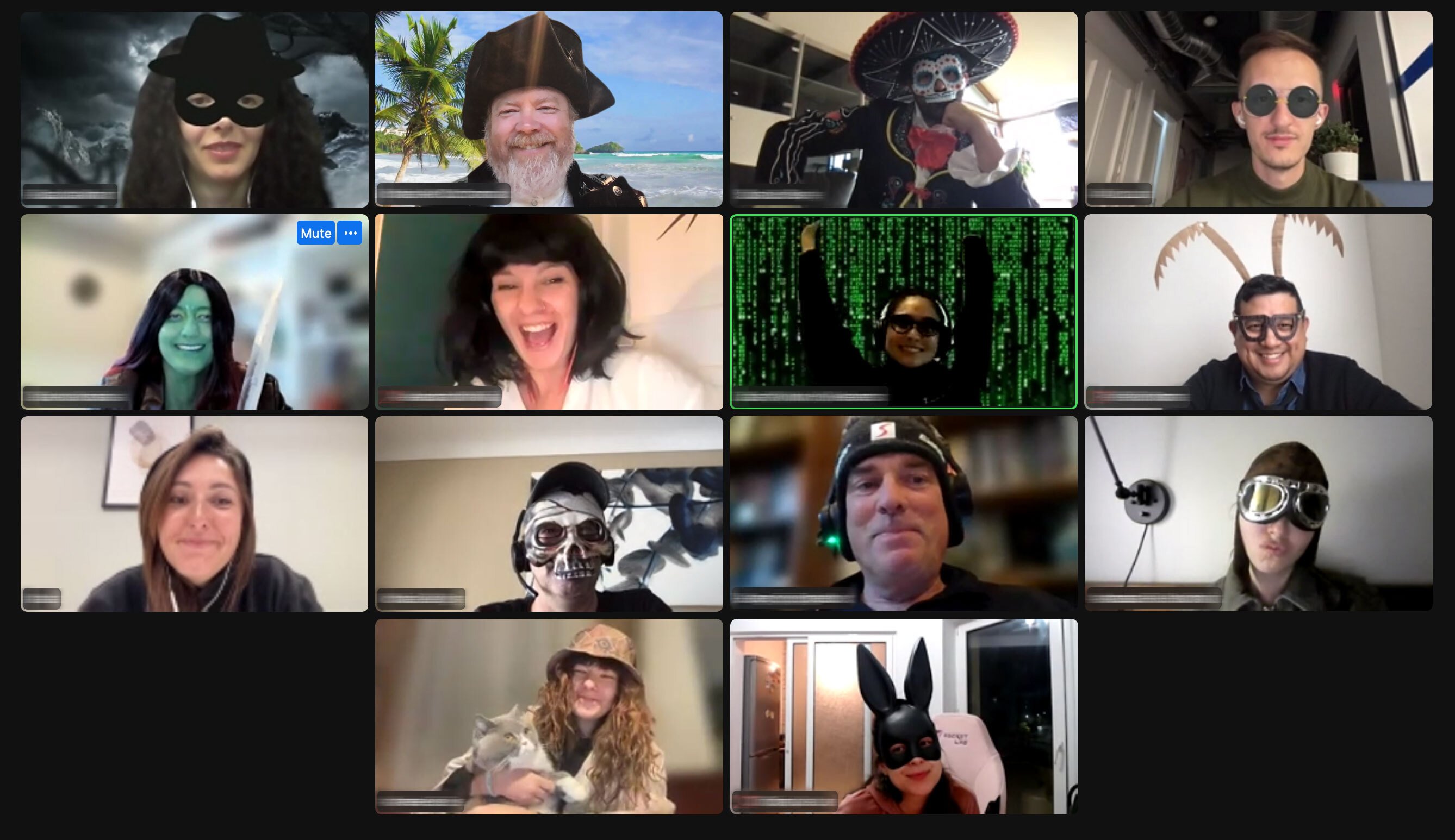 UiPath UX Design team Halloween costume contest screenshot