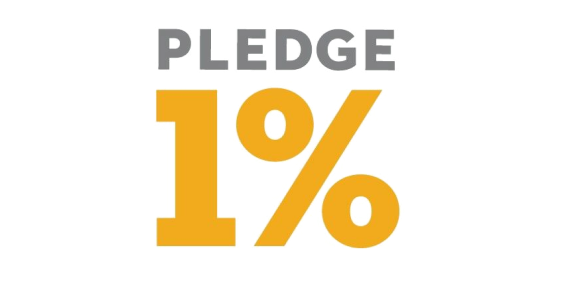 Pledge 1% badge