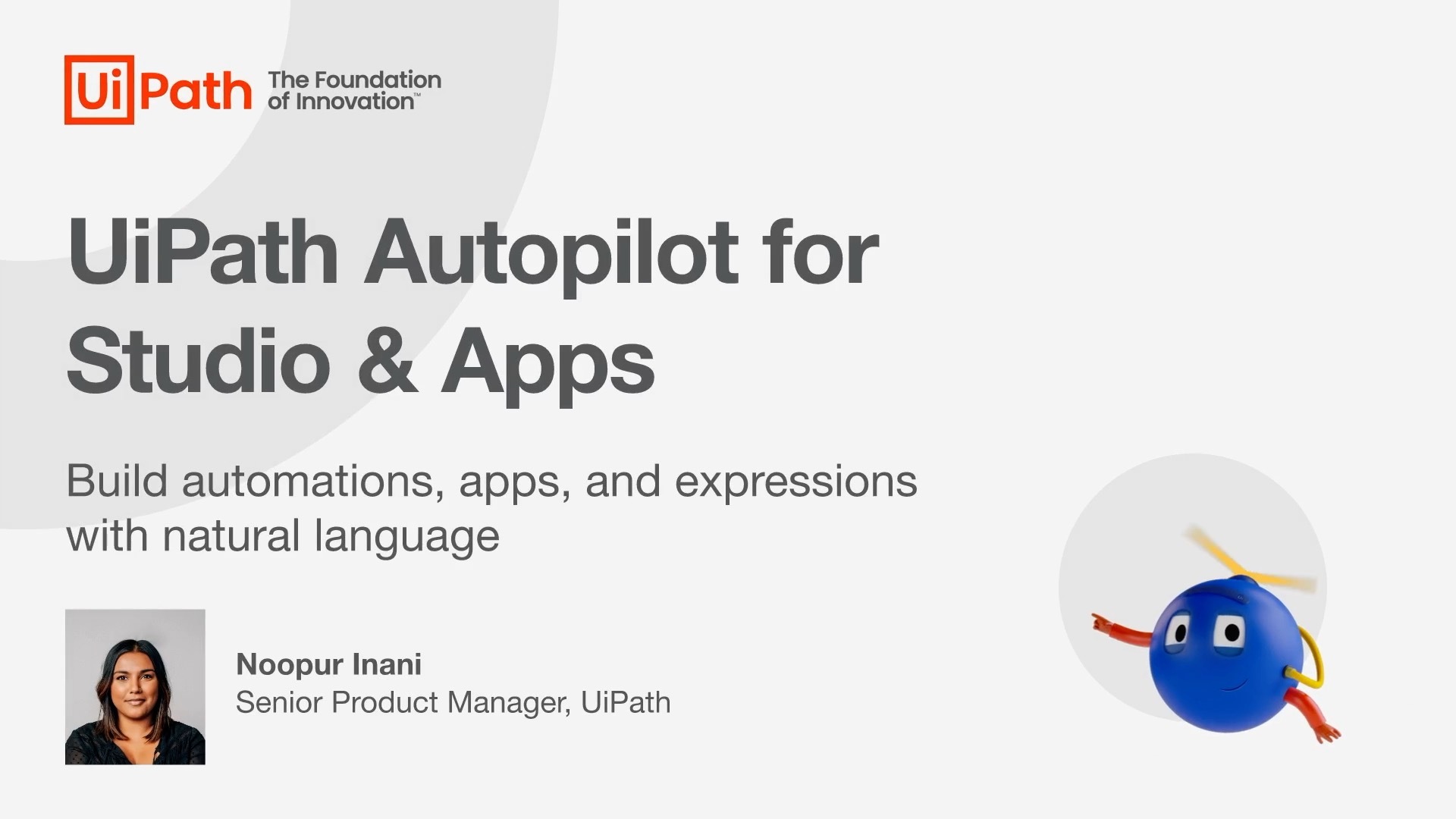 UiPath Autopilot for Studio & Apps in action