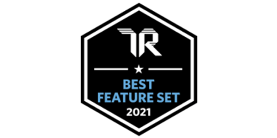 Trust Radius - UiPath named Best Feature Set 2021