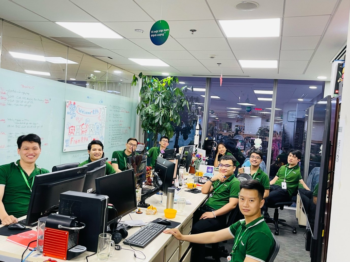 VPBank's automation team