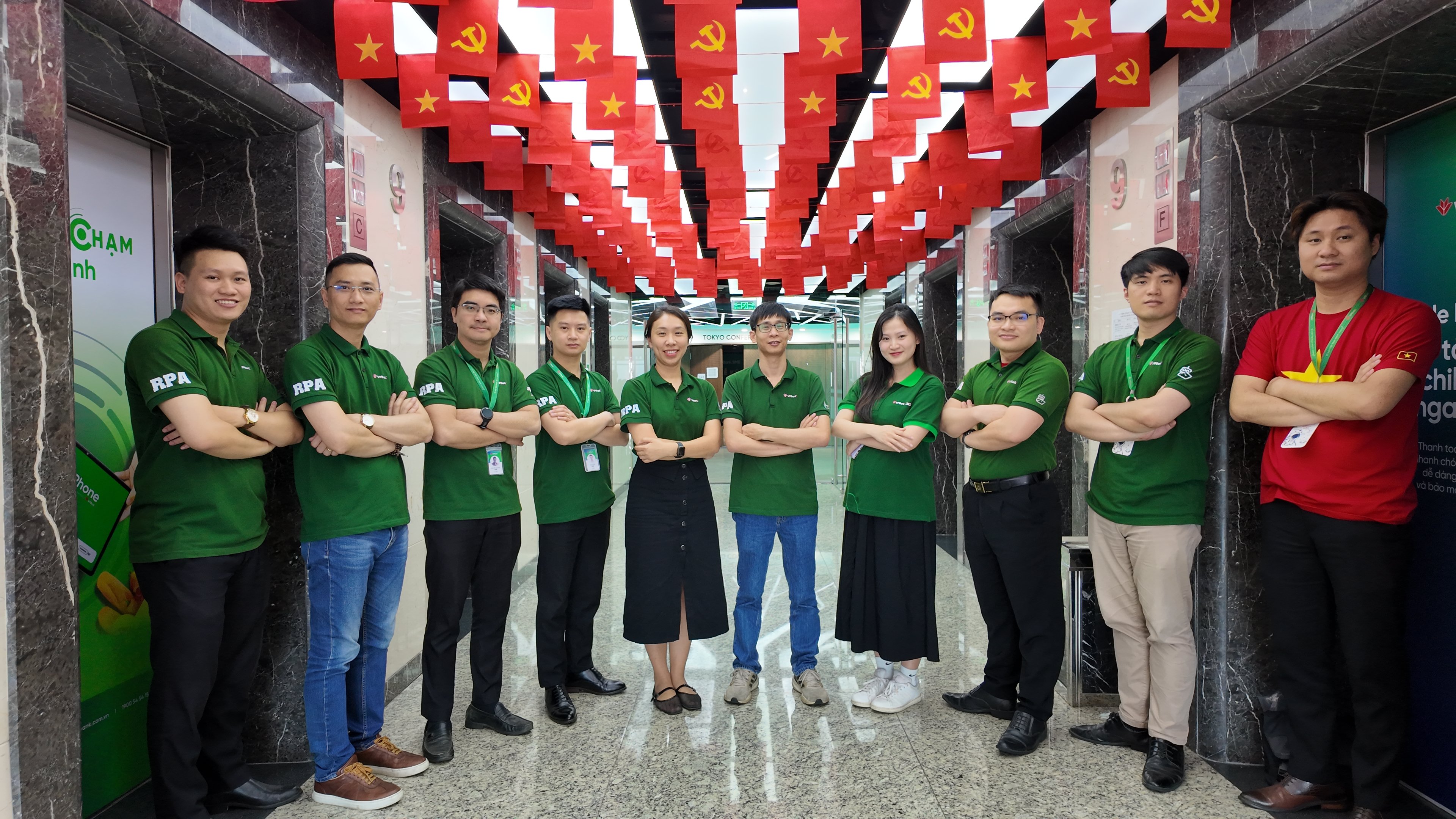 VPBank's automation team