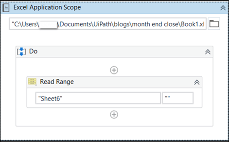 Excel Application Scope