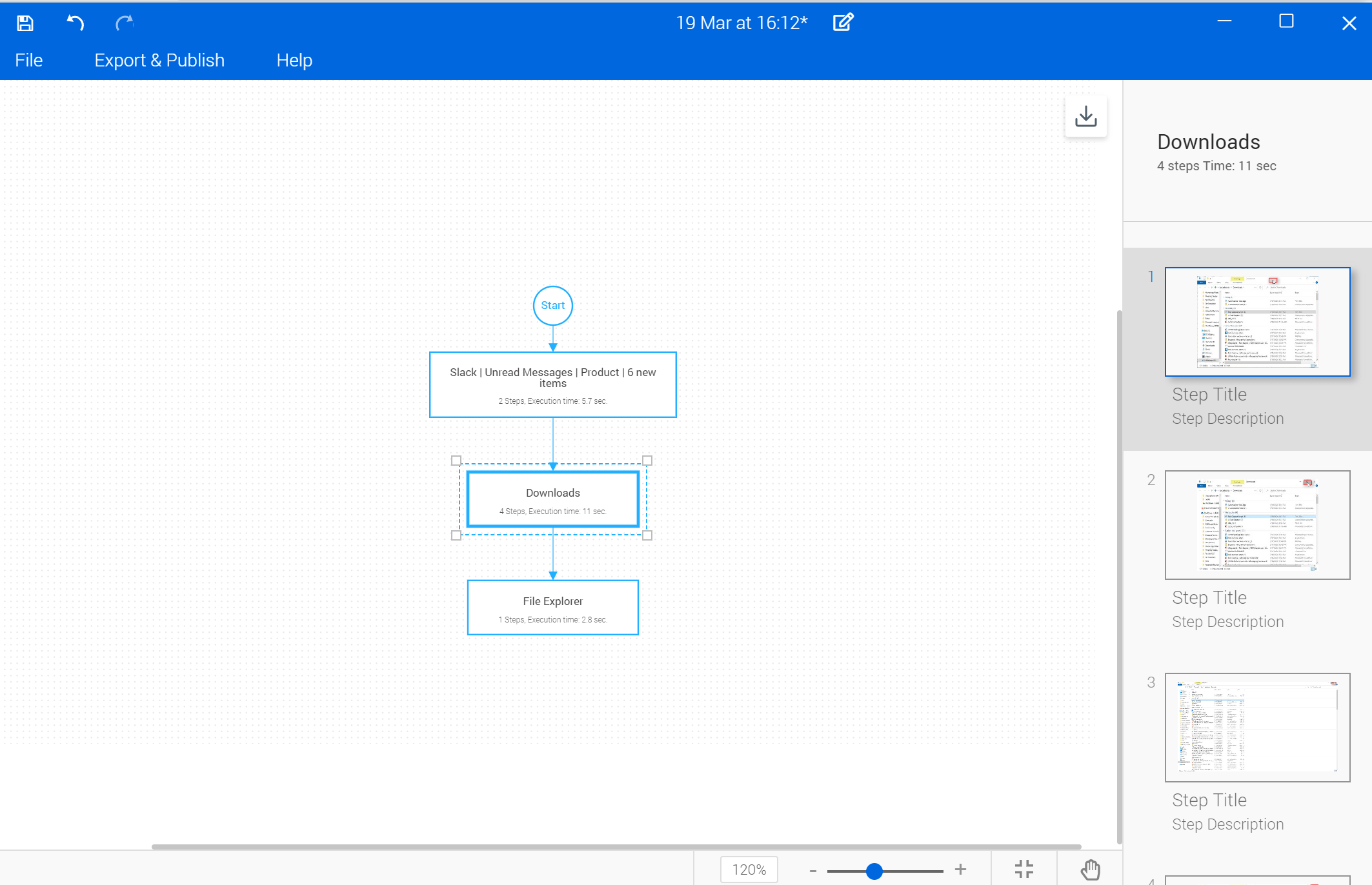 uipath task capture