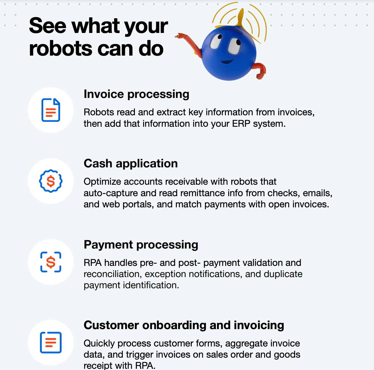 finance accounting robots uipath