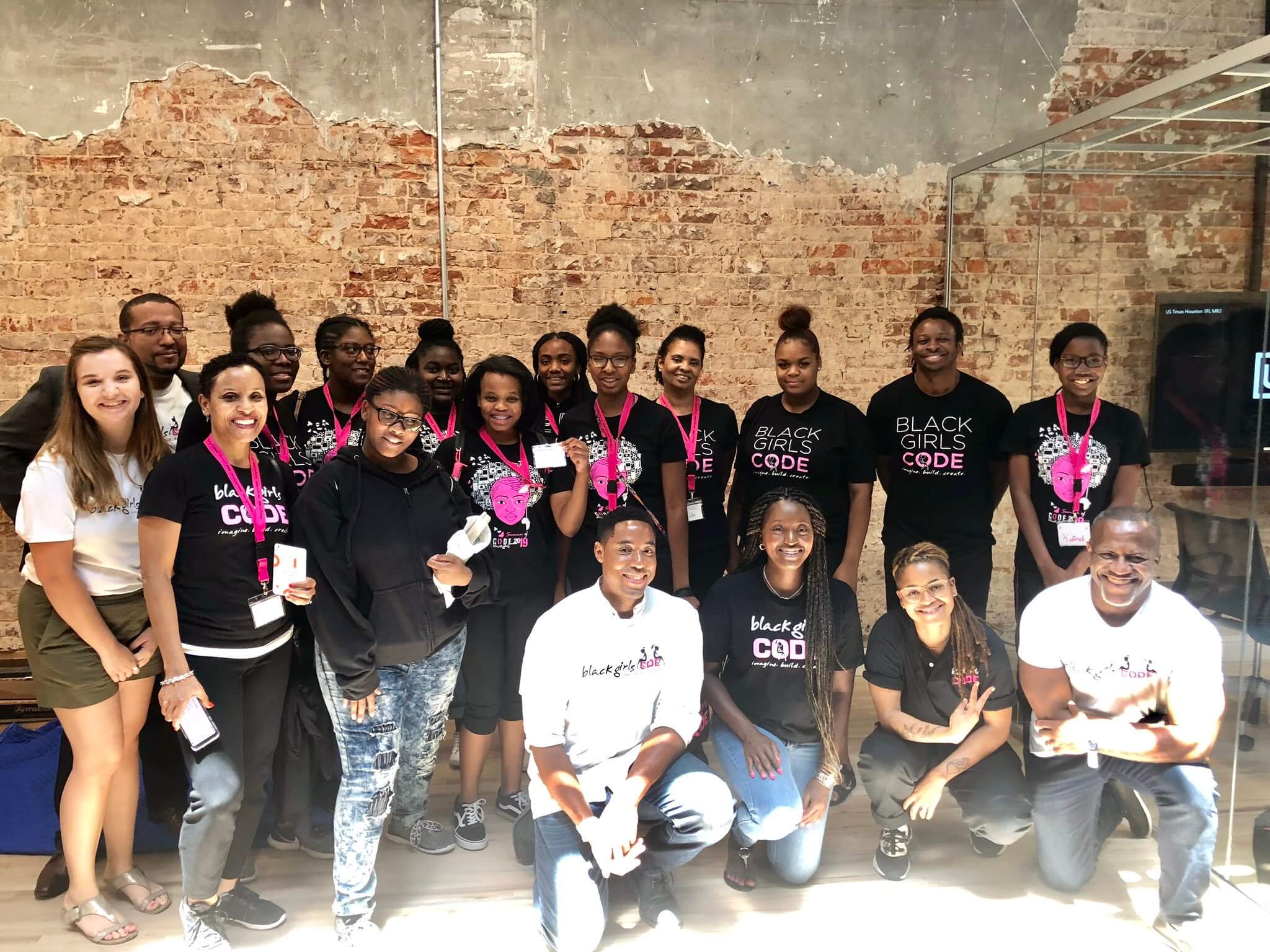 black girls code visit uipath houston office