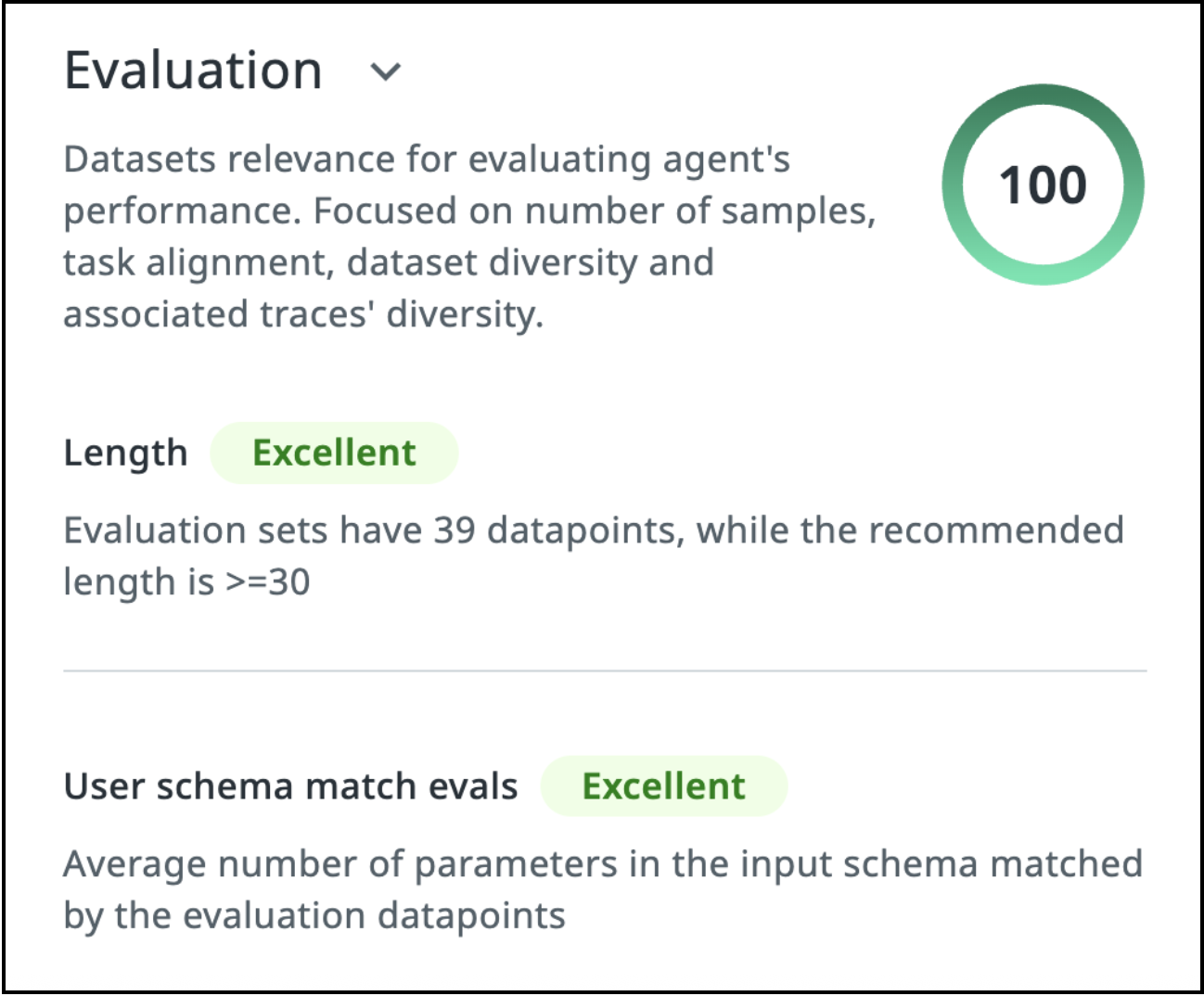 UiPath AI agent evaluation score definition