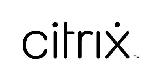 Schwarzes Citrix-Logo