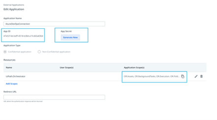 external application edit window