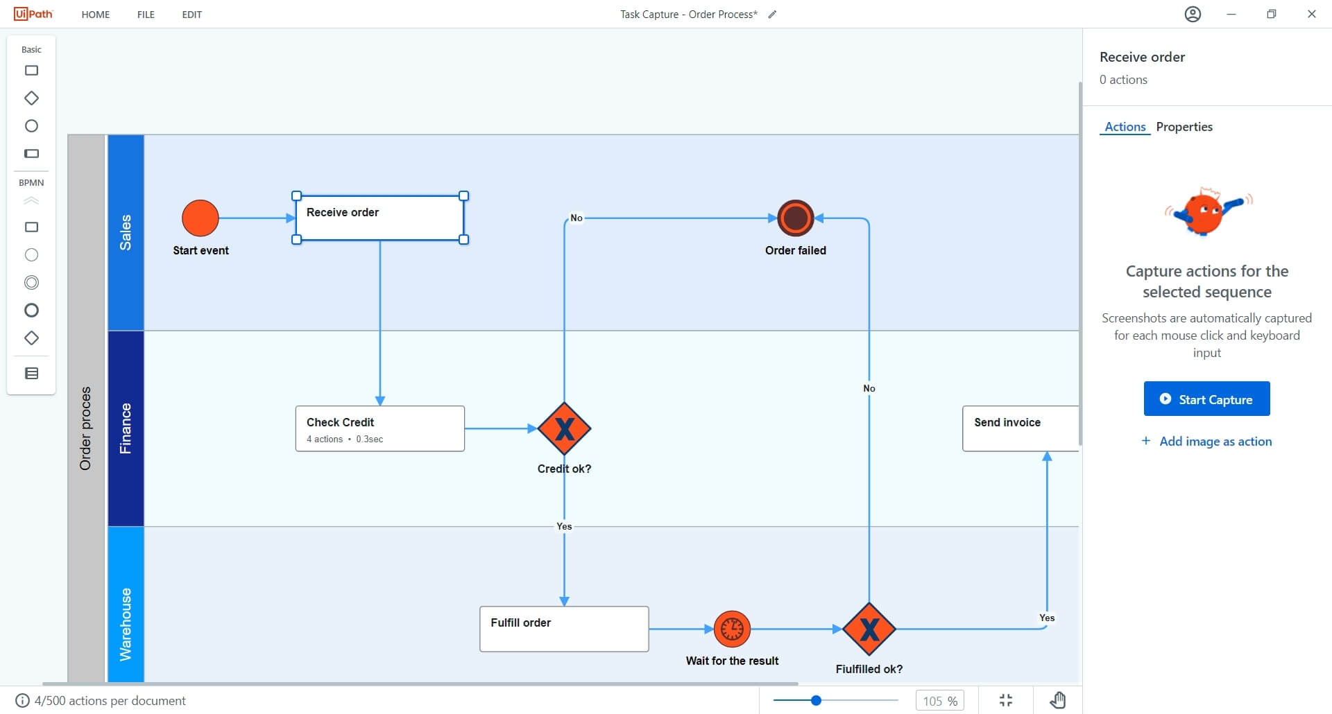 uipat htask capture bpmn support 2022.4 release