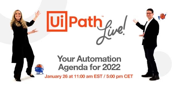UiPath Live: Your Automation Agenda for 2022 HP Tabs