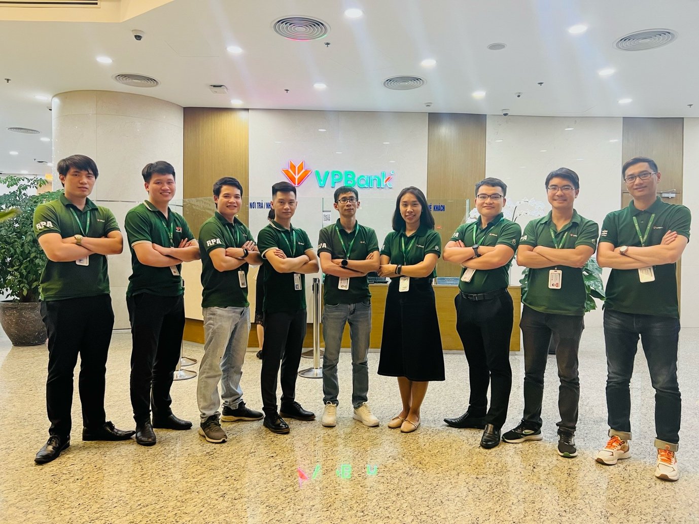VPBank's automation team