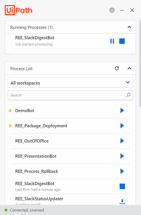 uipath assistant 2020