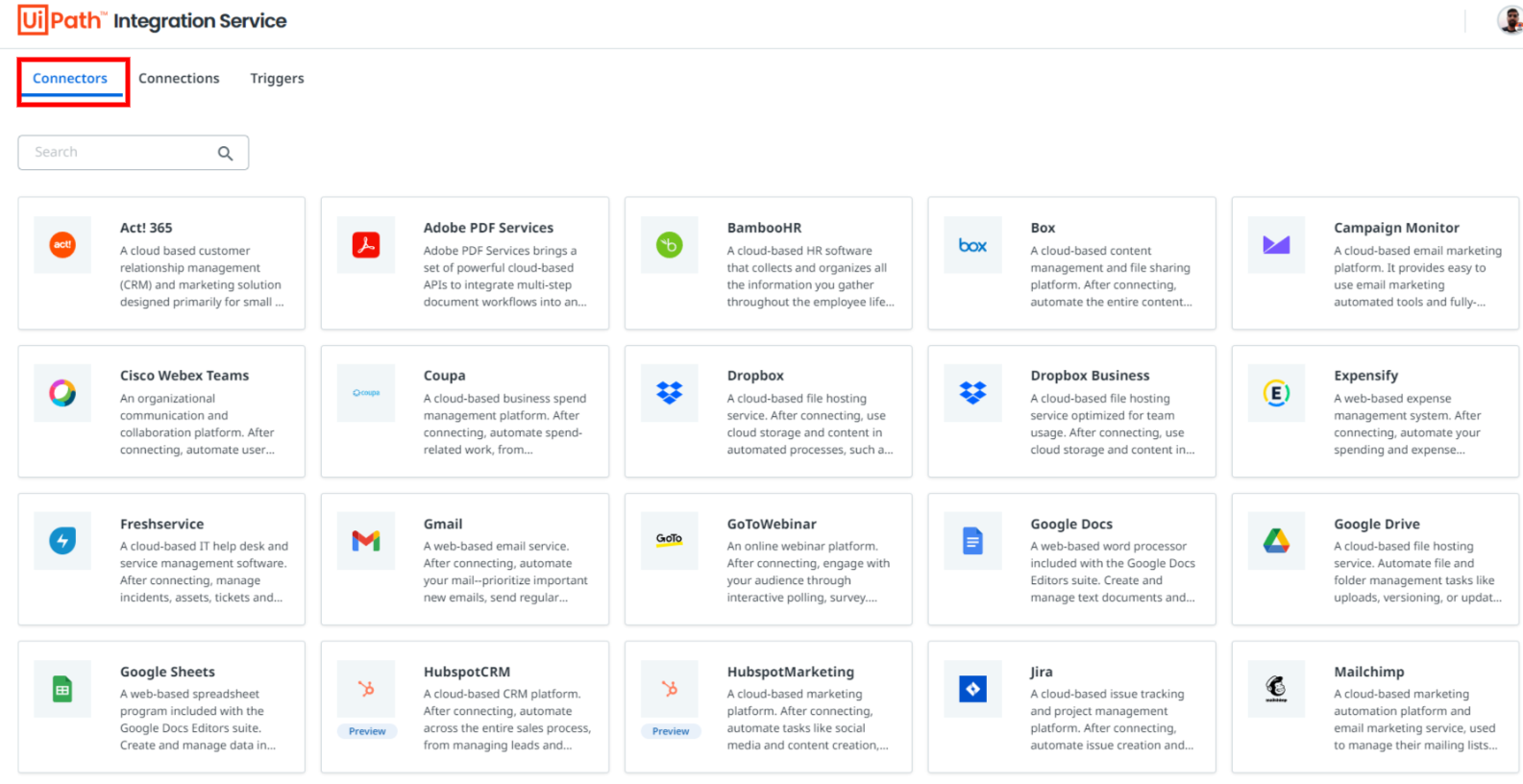 uipath-integration-services