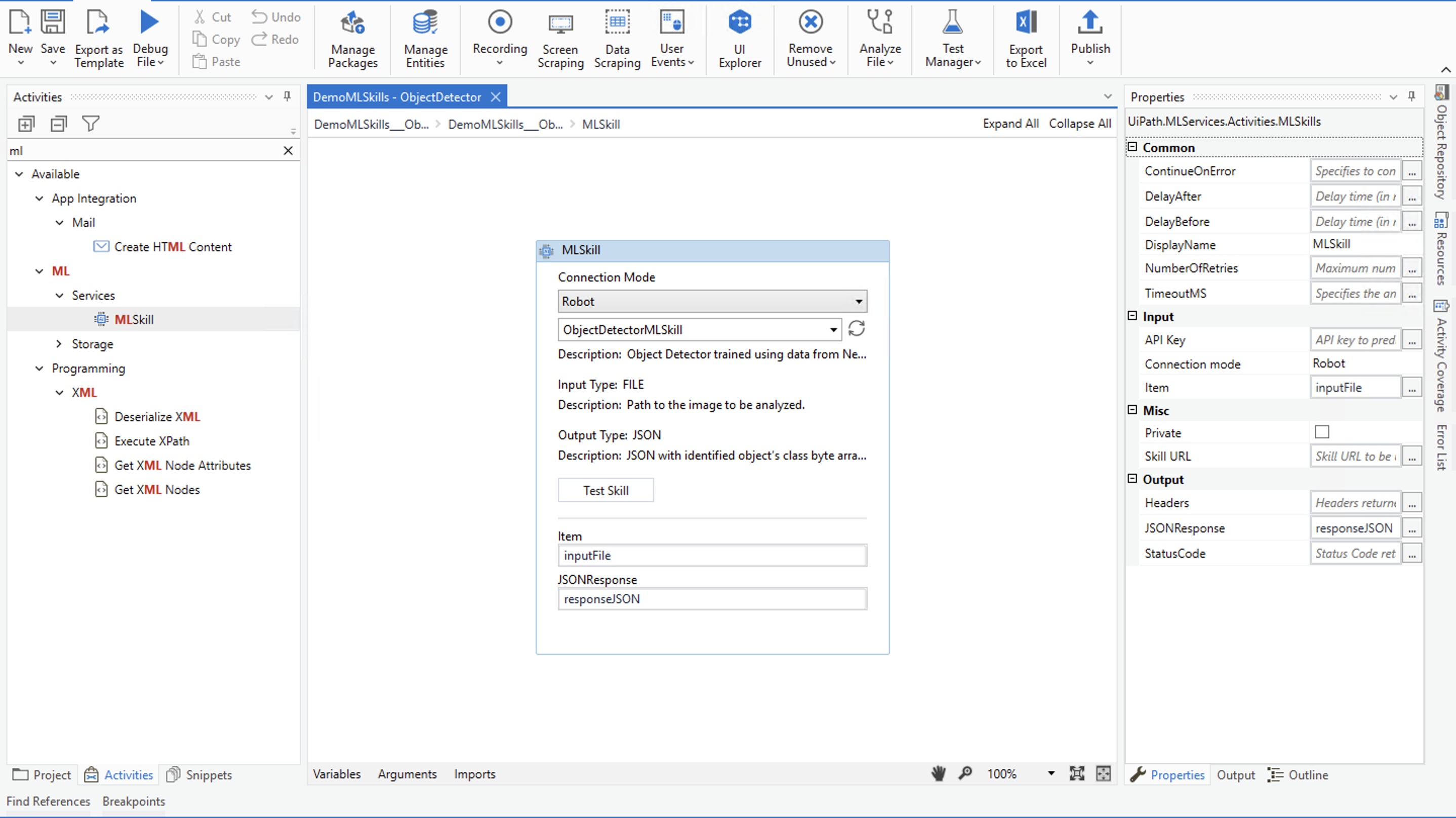 insert ML models into your automations