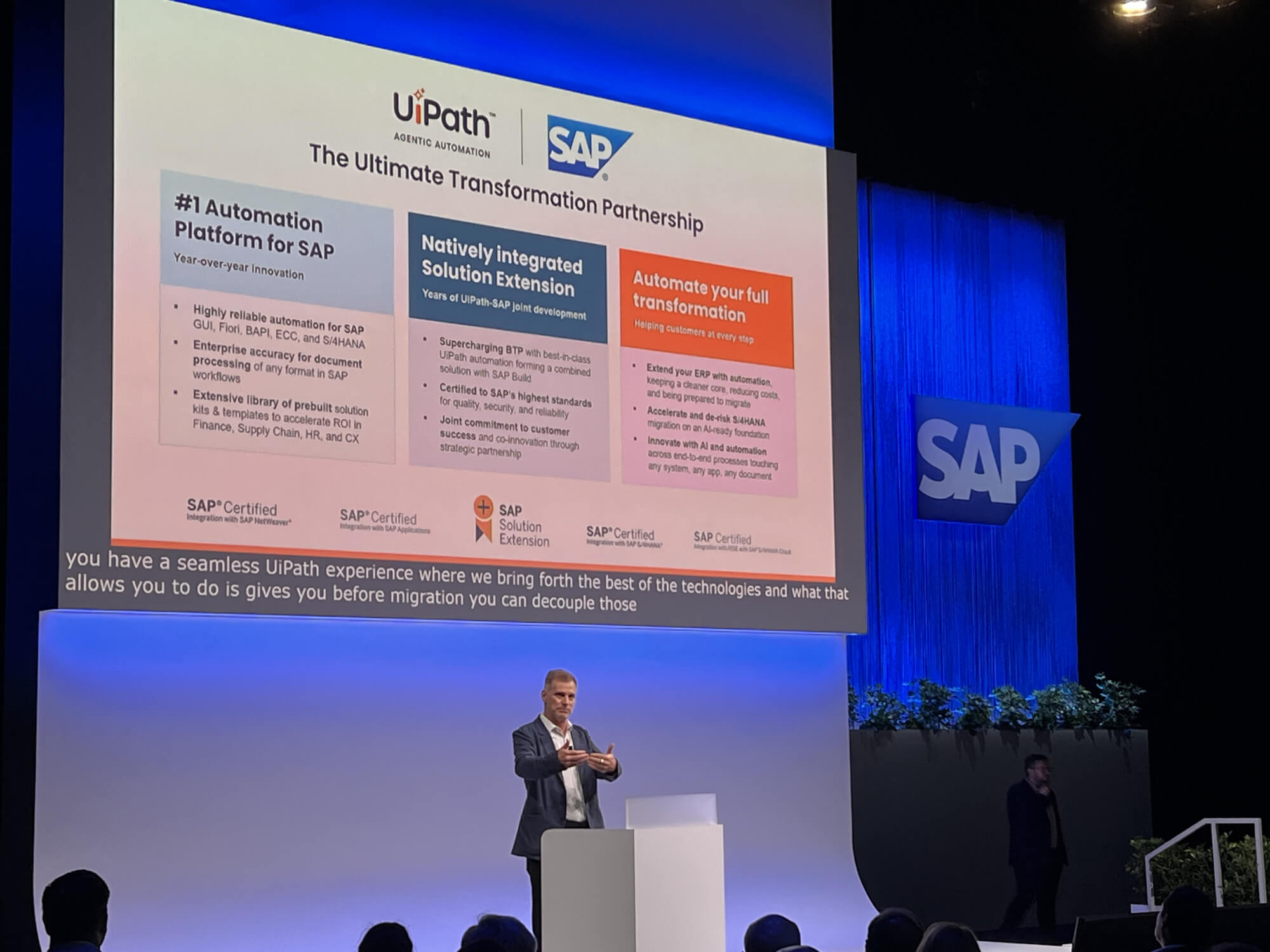 UiPath at SAP Sapphire 2025 - Standing-Room-Only Sessions 