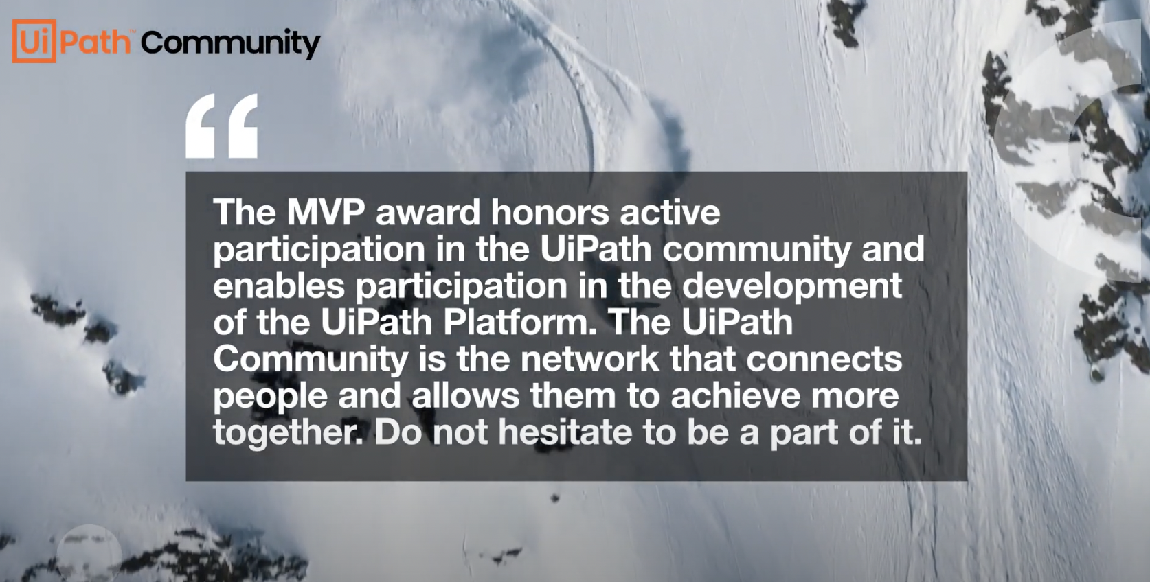 MVP Peter Preuss “The UiPath Community is the network that connects people."