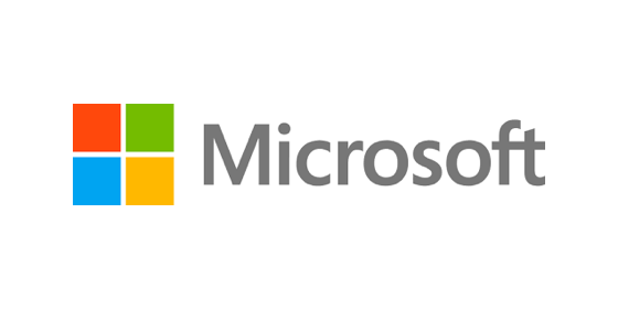 Logo Microsoft en couleur