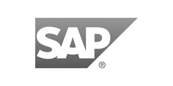Logotipo de SAP em cinza