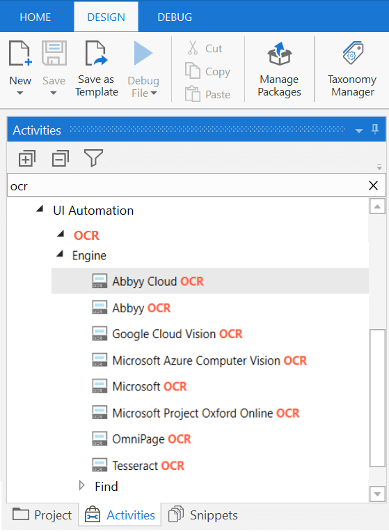 ocr document understanding uipath