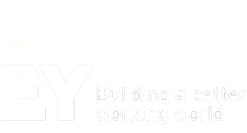 Weißes EY-Logo