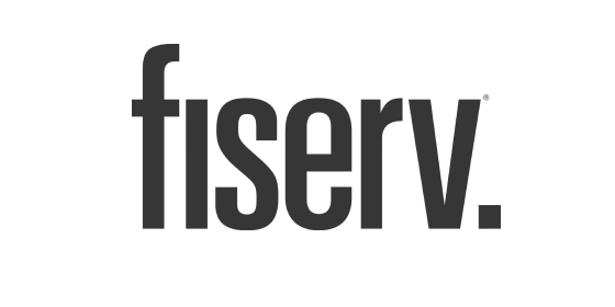 Fiserv black logo