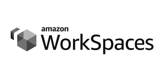 Schwarzes Amazon Workspaces-Logo
