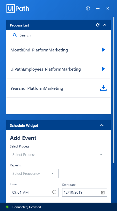 uipath agent desktop 2019