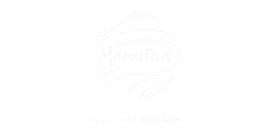 Manutan logo white