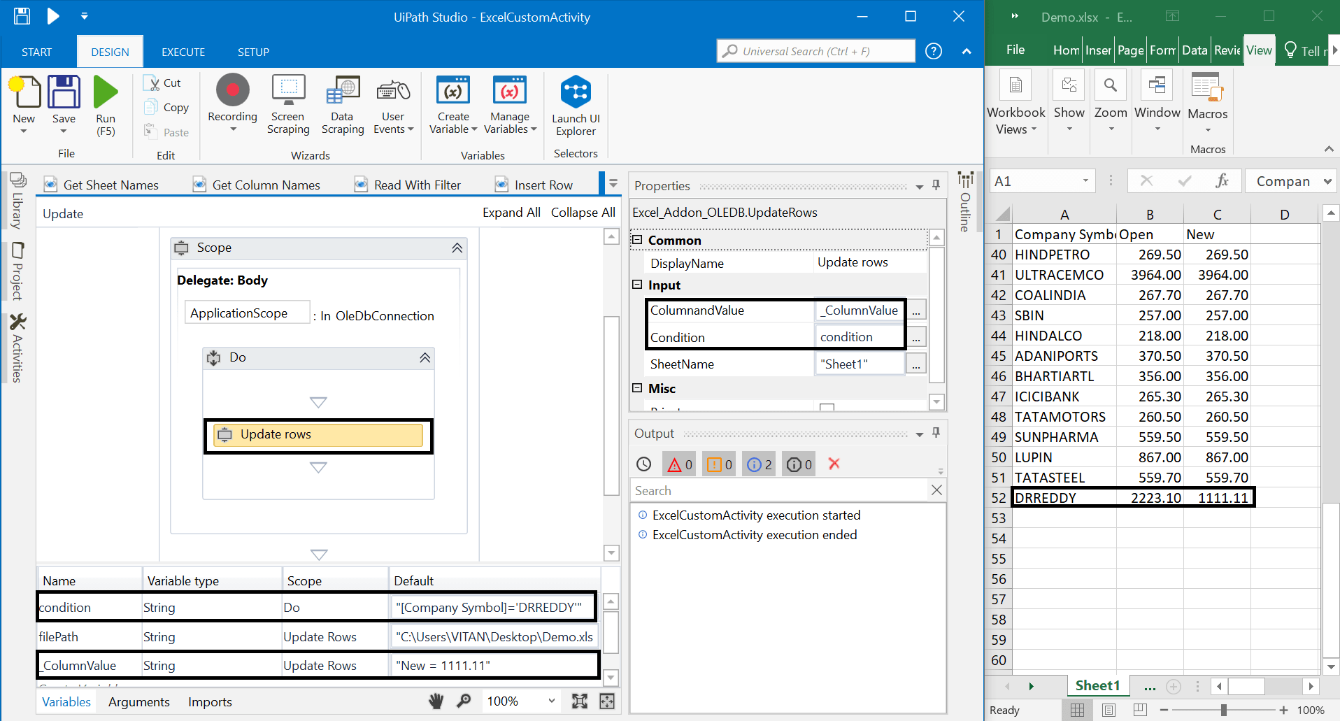 Excel Oledb Add On Rpa Component Uipath Marketplace