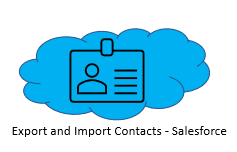 Export and Import Contacts in Salesforce