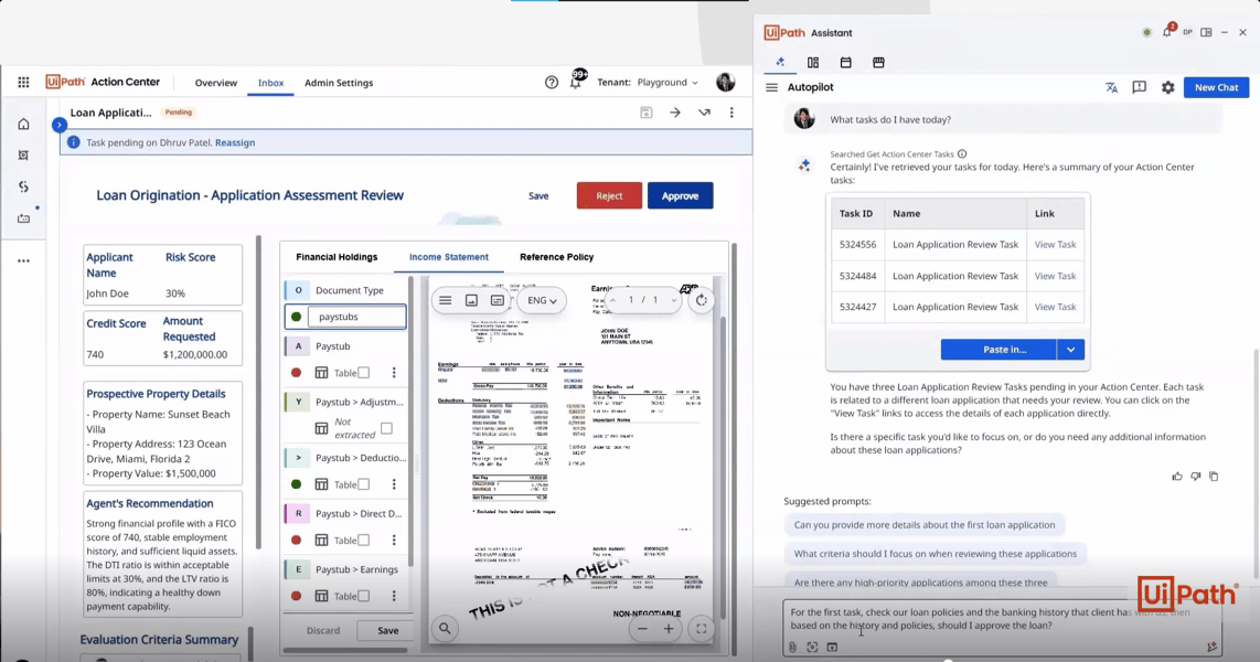 UiPath Action Center
