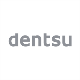 dentsu color logo