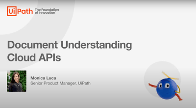 Document Understanding Cloud APIs
