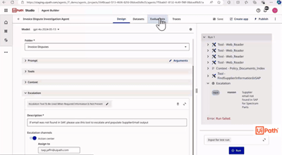 Invoice dispute resolution demo
