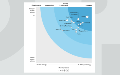 automation platform leading rpa