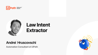 Immersion Labs showcase - Law Intent Extractor